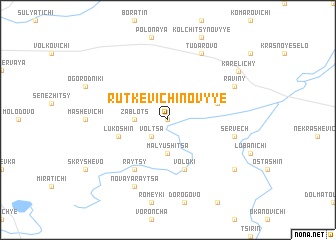 map of Rutkevichi Novyye