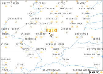 map of Rutki