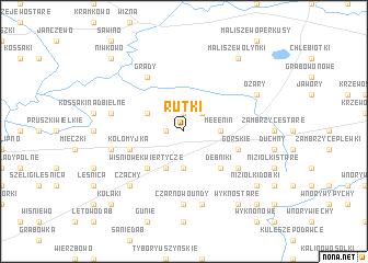 map of Rutki