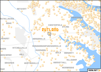 map of Rutland