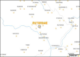 map of Rutondwe