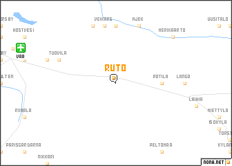 map of Ruto