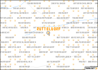 map of Rütteldorf