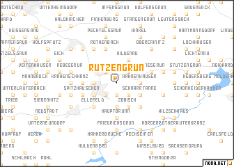 map of Rützengrün