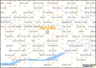 map of Rutzing