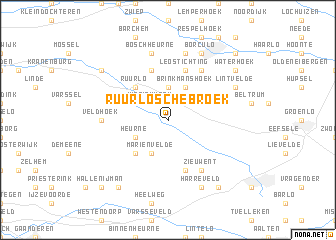 map of Ruurlosche Broek