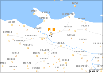 map of Ruu