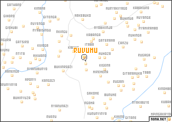 map of Ruvumu