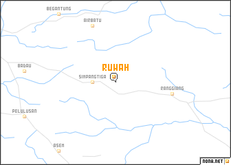 map of Ruwah