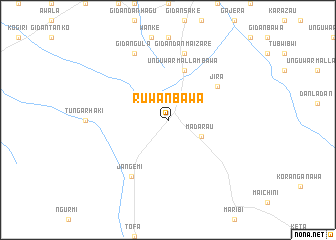 map of Ruwan Bawa