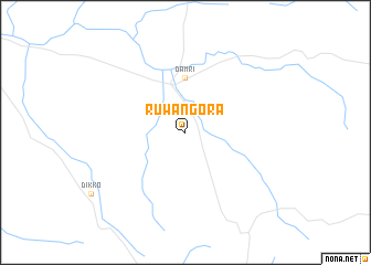 map of Ruwan Gora