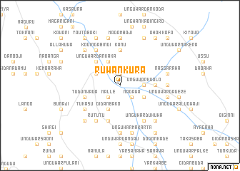 map of Ruwan Kura