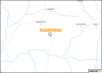 map of Ruwan Rana