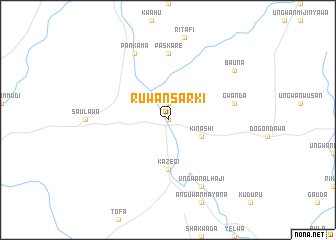 map of Ruwansarki