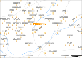 map of Ruwayḩah