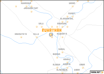 map of Ruwayḩah