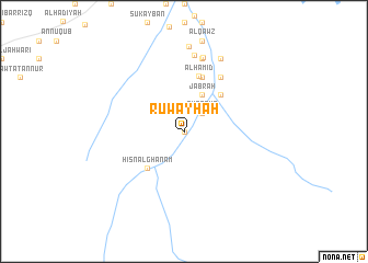 map of Ruwayḩah