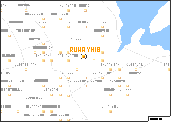 map of Ruwayhib