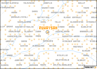 map of Ruwaysah