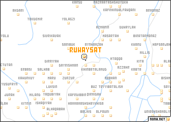 map of Ruwaysāt