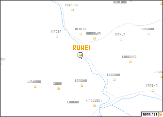 map of Ruwei