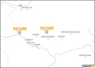 map of Rūy Dar