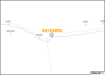 map of Rū-ye Sang