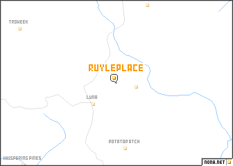 map of Ruyle Place