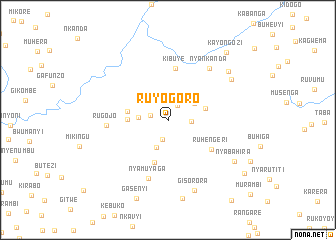 map of Ruyogoro