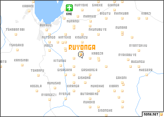 map of Ruyonga