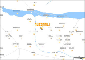 map of Rüzgârlı