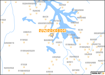 map of Ruzirakabogi