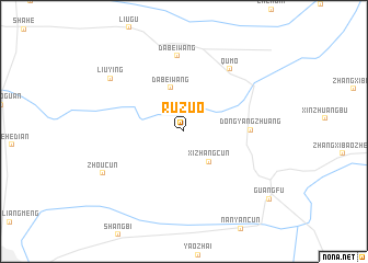 map of Ruzuo