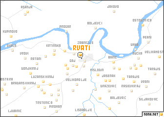 map of Rvati