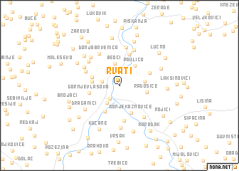 map of Rvati