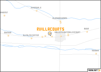 map of R-Villa Courts