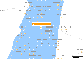 map of Rwahinkaba