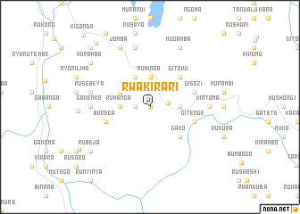 map of Rwakirari