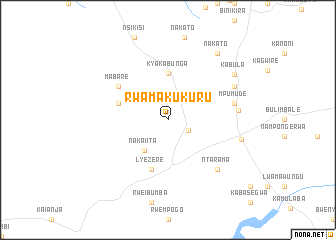 map of Rwamakukuru