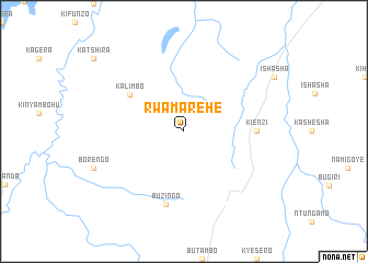 map of Rwamarehe