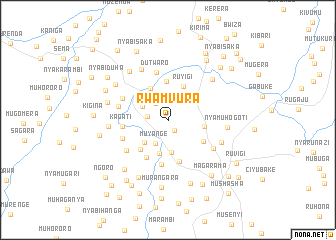 map of Rwamvura