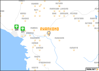 map of Rwankomo