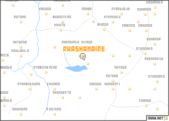 map of Rwashamaire