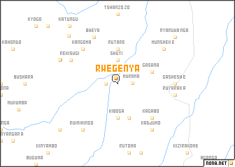 map of Rwegenya