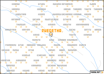 map of Rwegetha