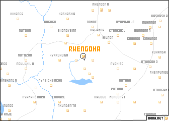 map of Rwengoha