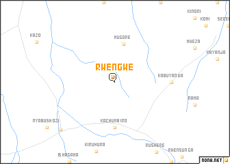 map of Rwengwe