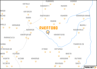 map of Rwentobo