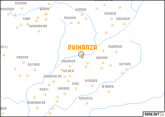 map of Rwihanza