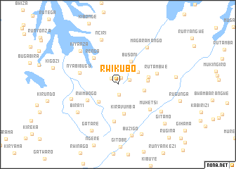 map of Rwikubo